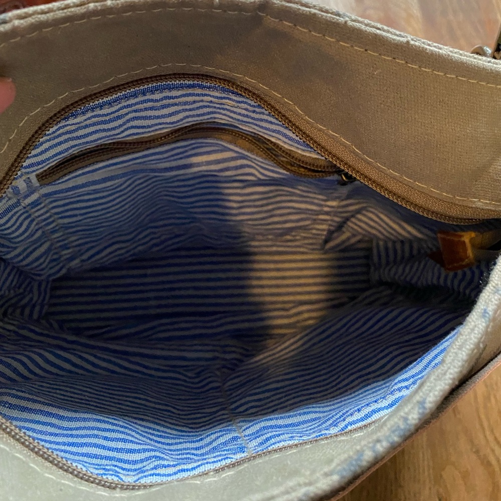 Print Canvas Bag Shoulder Bag Moth Purse - Picture 4 of 7